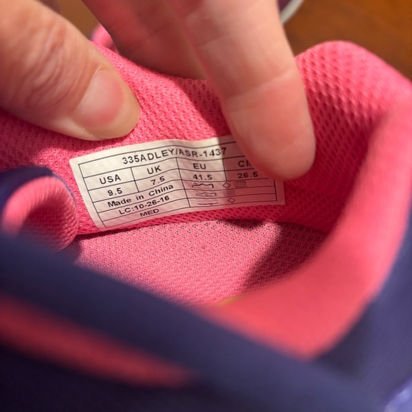 Vionic Adley Knit Athletic Sneakers in Purple Pink Size 9.5 - Picture 7 of 7